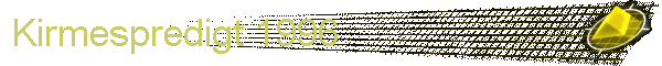 Kirmespredigt 1996